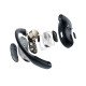 SHOKZ OpenFit Air Casque Sans fil Crochets auriculaires Appels/Musique/Sport/Au quotidien Bluetooth Noir