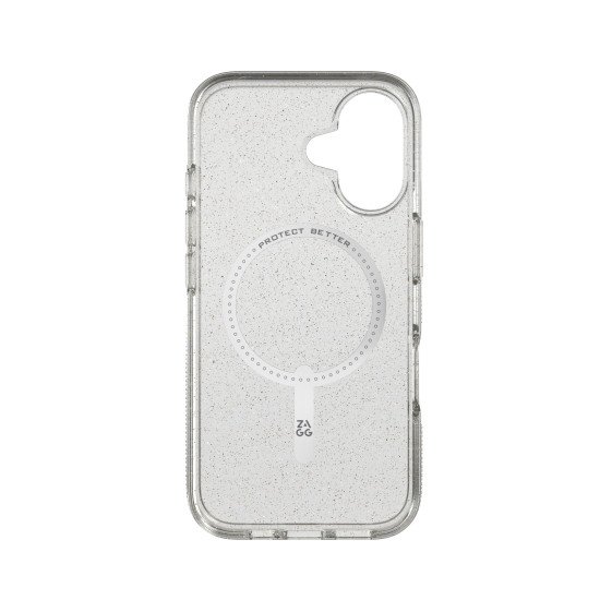 ZAGG Milan Snap coque de protection pour téléphones portables 15,5 cm (6.1") Housse Or, Transparent