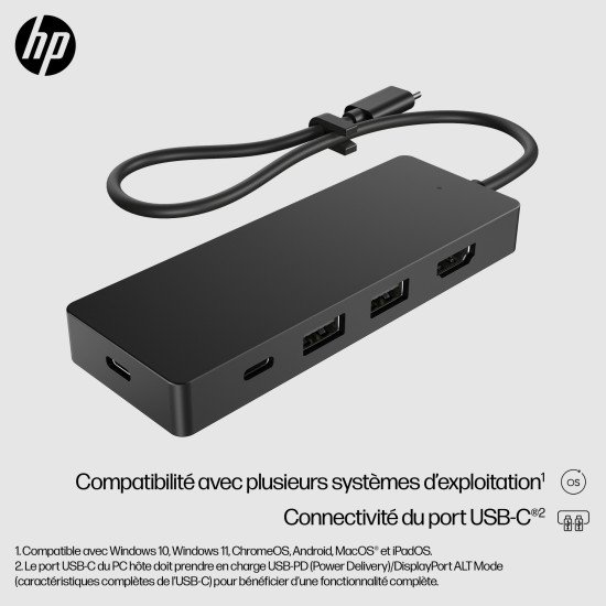 HP Concentrateur USB-C de voyage G3