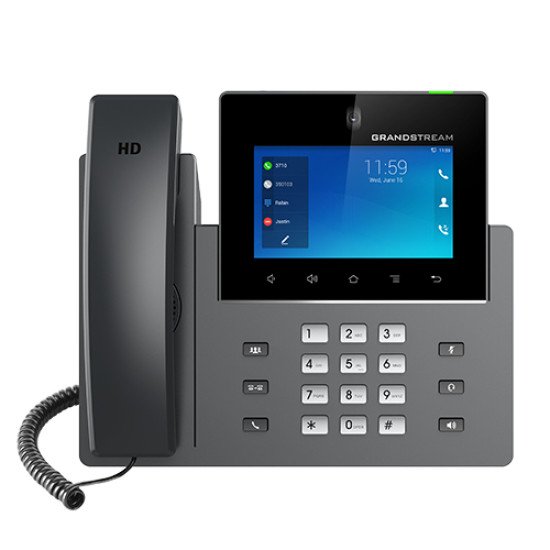 Grandstream Networks GXV3450 téléphone fixe Gris