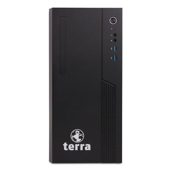 Wortmann AG TERRA EU1009761 PC/poste de travail AMD Ryzen™ 5 5600G 16 Go DDR4-SDRAM 500 Go SSD Windows 11 Pro Micro Tower Noir