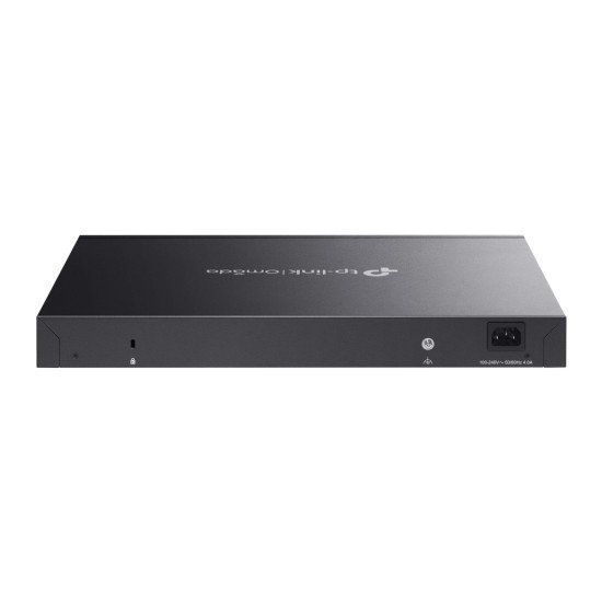 TP-Link Omada SG2452LP commutateur réseau Géré L2/L2+ Gigabit Ethernet (10/100/1000) Connexion Ethernet POE 1U Noir