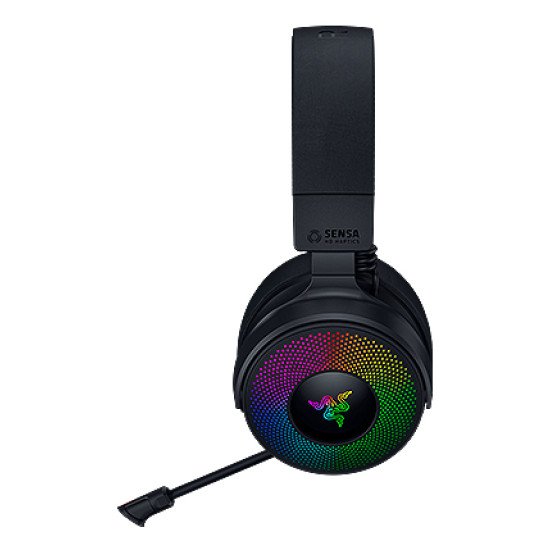 Razer Kraken V4 Pro Casque Avec fil &sans fil Arceau Jouer USB Type-A Bluetooth Noir