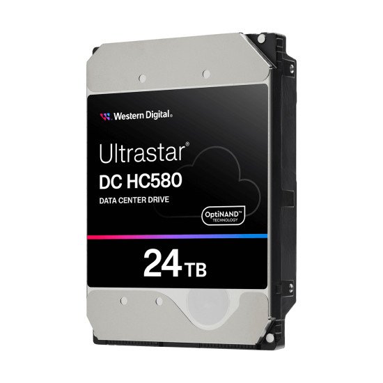 Western Digital Ultrastar DC HC580 disque dur 24 To 7200 tr/min 512 Mo 3.5" SAS