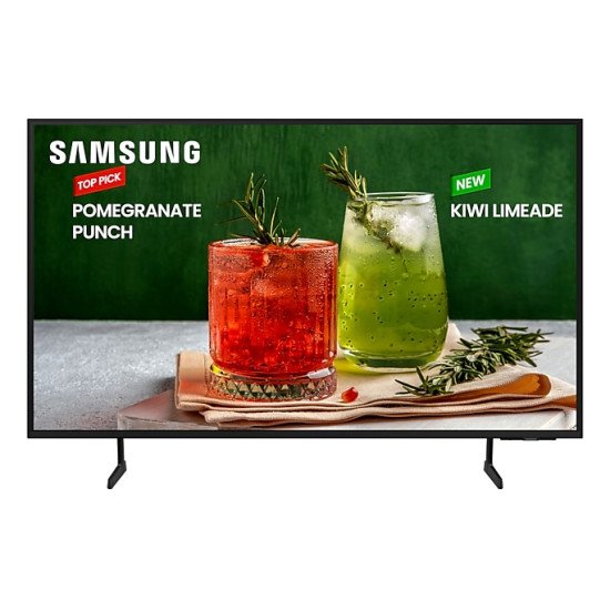 Samsung LH43BEDHLGUXEN affichage de messages Écran plat de signalisation numérique 109,2 cm (43") Wifi 4K Ultra HD Noir Tizen 16/7