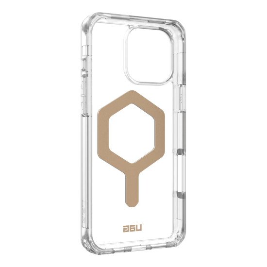 Urban Armor Gear Plyo coque de protection pour téléphones portables 17,5 cm (6.9") Housse Or, Transparent