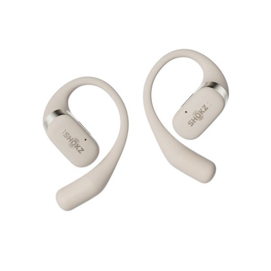 SHOKZ OpenFit Écouteurs Sans fil Crochets auriculaires Appels/Musique/Sport/Au quotidien Bluetooth Blanc