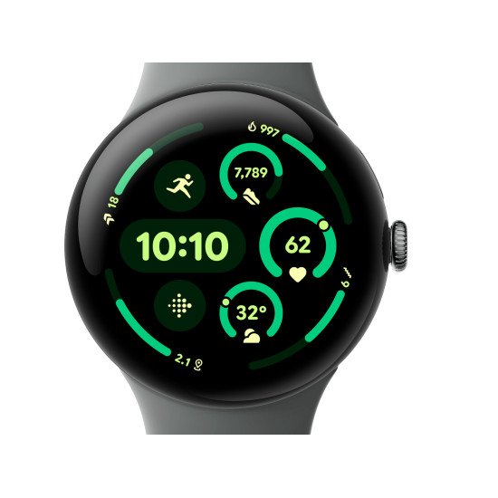 Google Pixel Watch 3 AMOLED Numérique Écran tactile 4G Wifi GPS (satellite)