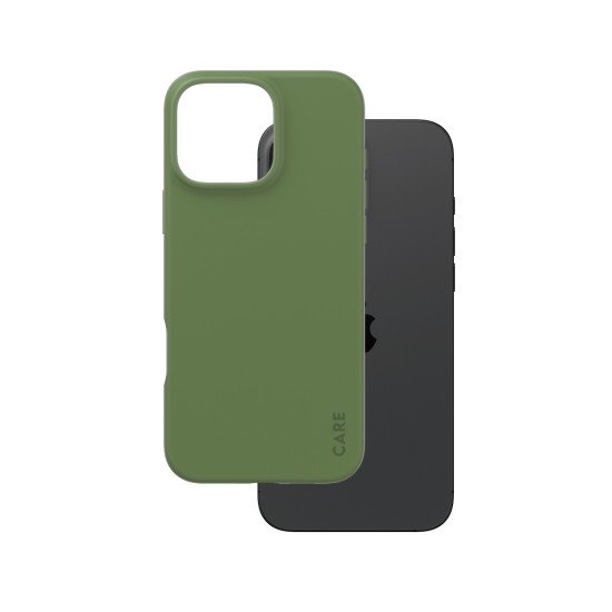 PanzerGlass CARE by PG Green iPhone16 6.9 Pro coque de protection pour téléphones portables Housse Transparent