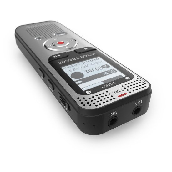 Philips Voice Tracer DVT2015 dictaphone Mémoire interne + carte mémoire Argent