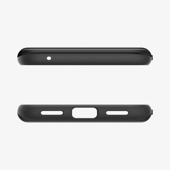 Spigen Thin Fit coque de protection pour téléphones portables 15,5 cm (6.1") Housse Noir