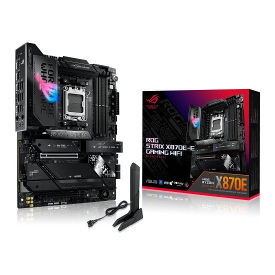 ASUS ROG STRIX X870E-E GAMING WIFI AMD X870E Emplacement AM5 ATX