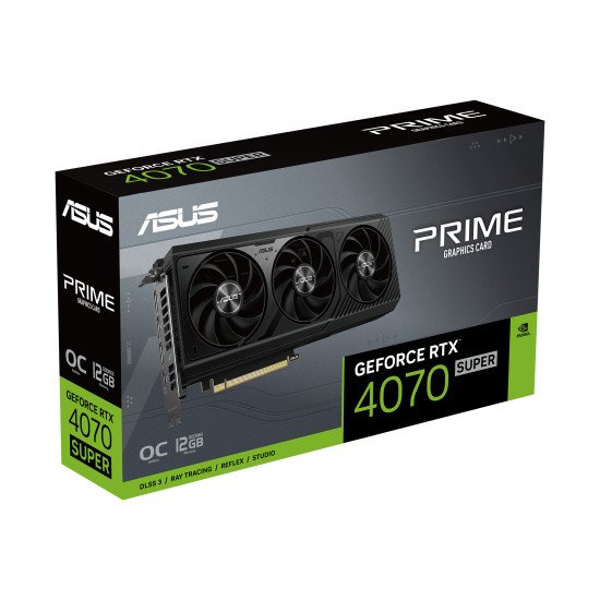 ASUS Prime -RTX4070S-O12G NVIDIA GeForce RTX 4070 SUPER 12 Go GDDR6X