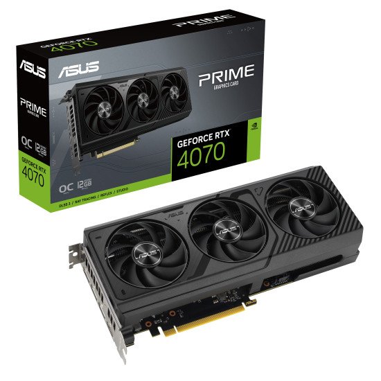 ASUS Prime -RTX4070-O12G NVIDIA GeForce RTX 4070 12 Go GDDR6X