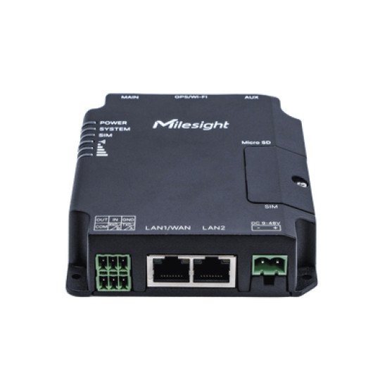 Milesight UR32-L04AF-W-485 routeur sans fil Fast Ethernet Monobande (2,4 GHz) 4G Noir