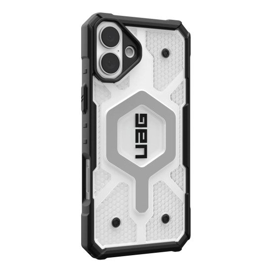 [U] by UAG Pathfinder Clear coque de protection pour téléphones portables 17 cm (6.7") Housse Noir, Argent