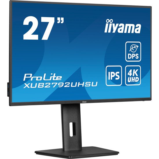 iiyama ProLite XUB2792UHSU-B6 écran PC 68,6 cm (27") 3840 x 2160 pixels 4K Ultra HD LED Noir