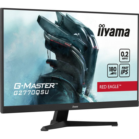 iiyama G-MASTER G2770QSU-B6 écran PC 68,6 cm (27") 2560 x 1440 pixels Wide Quad HD LED Noir