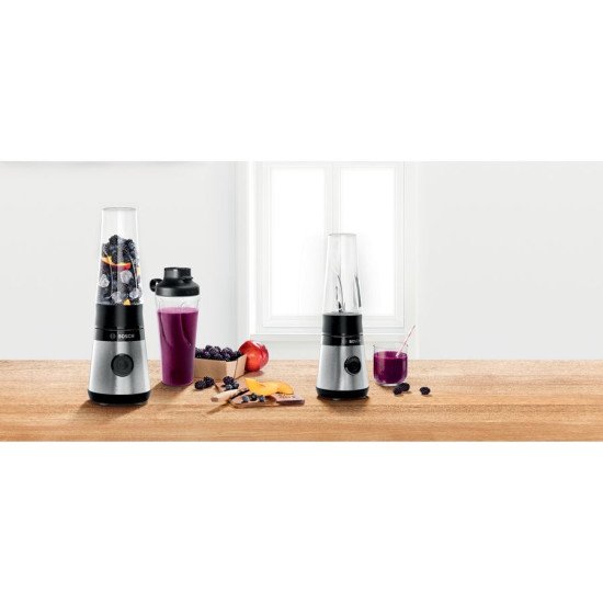 Bosch VitaPower MMB2111M blender 0,6 L Mélangeur de table 450 W Acier inoxydable