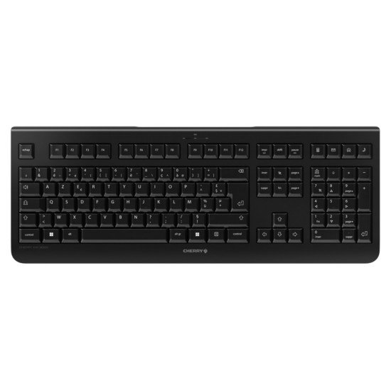 CHERRY KW 3000 clavier Universel RF sans fil AZERTY Français Noir