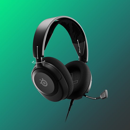 Steelseries Arctis Nova 1 Casque Avec fil Arceau Jouer Noir