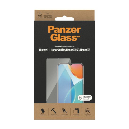 PanzerGlass 5402 écran et protection arrière de téléphones portables Protection d'écran transparent Huawei 1 pièce(s)