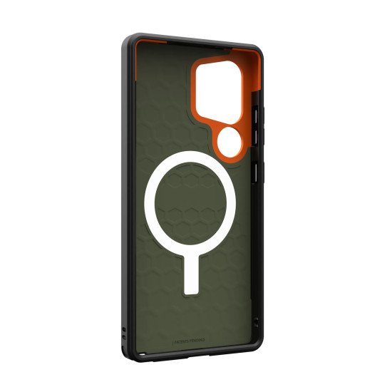 Urban Armor Gear Civilian coque de protection pour téléphones portables 17,3 cm (6.8") Housse Olive, Orange