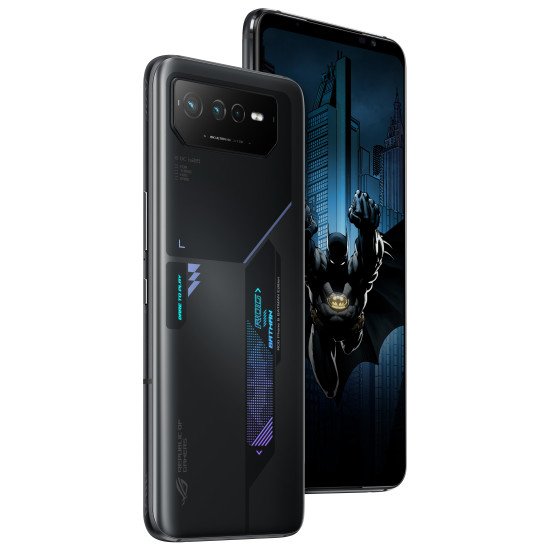 ASUS ROG Phone 6 BATMAN Edition 17,2 cm (6.78") Double SIM Android 12 5G USB Type-C 12 Go 256 Go 6000 mAh Noir