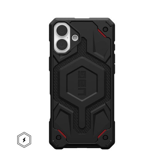 Urban Armor Gear Monarch Pro kevlar coque de protection pour téléphones portables 17 cm (6.7") Housse Noir