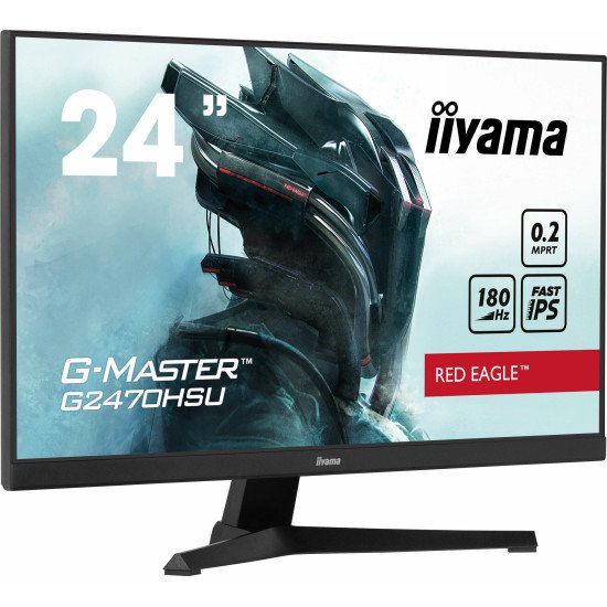 iiyama G-MASTER G2470HSU-B6 écran PC 60,5 cm (23.8") 1920 x 1080 pixels Full HD Noir