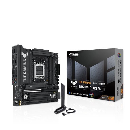 ASUS TUF GAMING B850M-PLUS WIFI AMD B850 Emplacement AM5 micro ATX