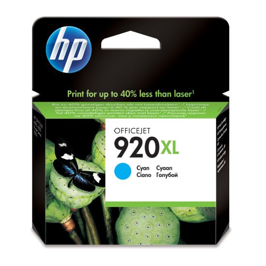 HP 920XL CD972AE cartouche d'encre cyan