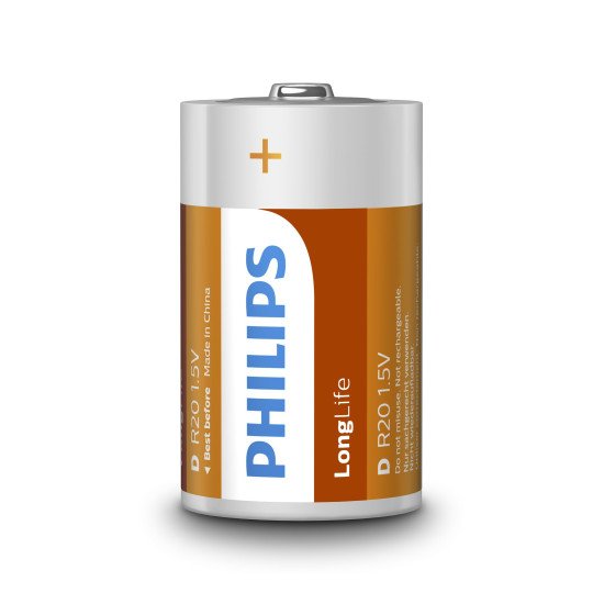 Philips LongLife Batterie R20L2B/10