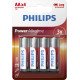 Philips Power Alkaline Batterie LR6P4B/10