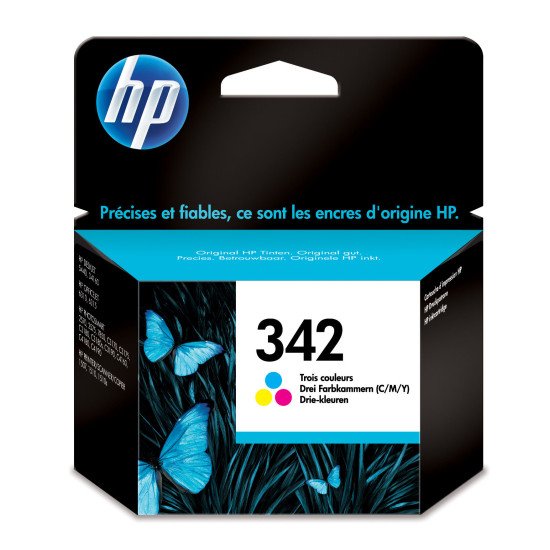 HP 342 Original Cyan, Magenta, Jaune Multipack